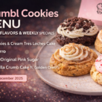 Crumbl Cookies Menu