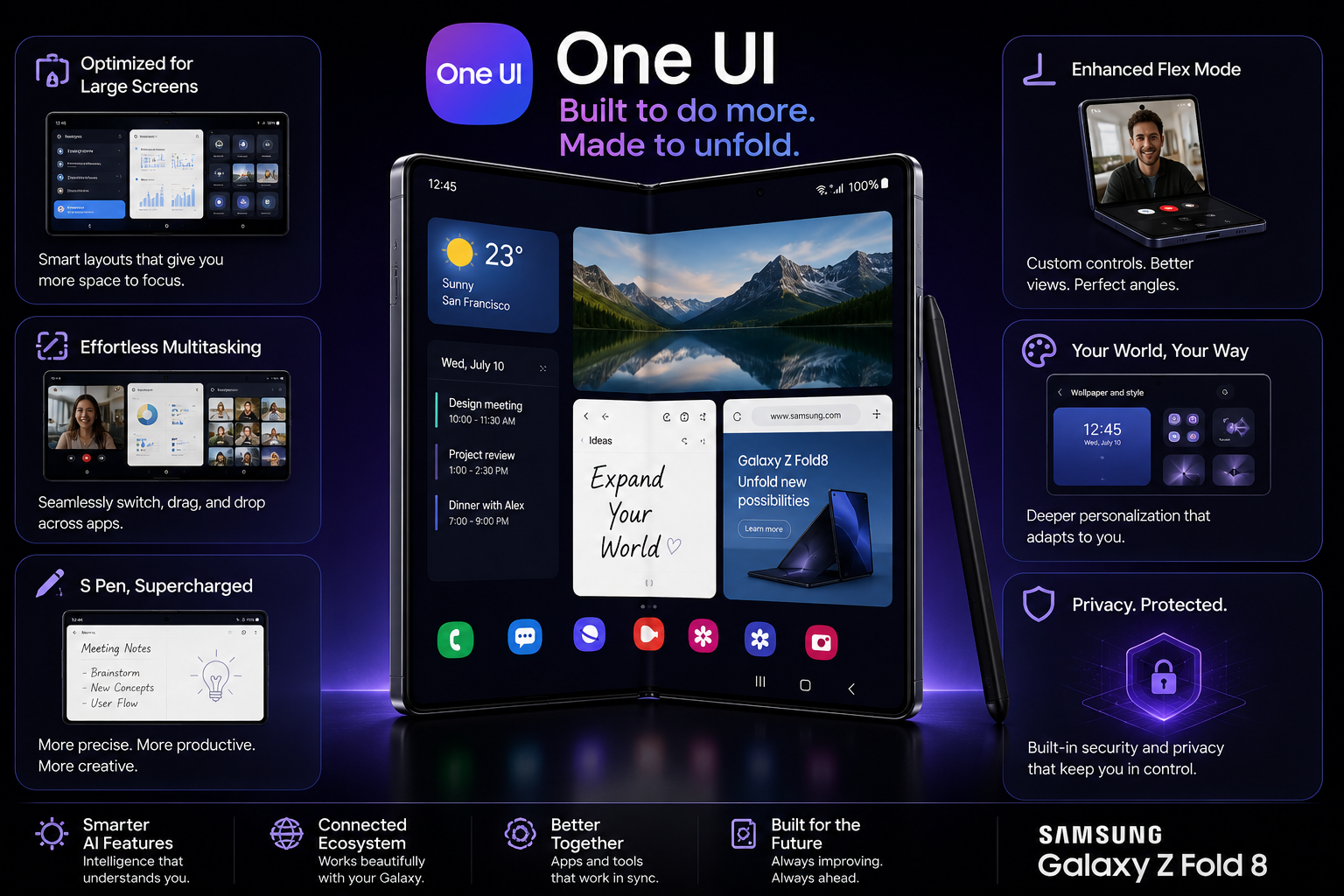 Fold 8 Samsung Galaxy Z Fold 8 foldable smartphone