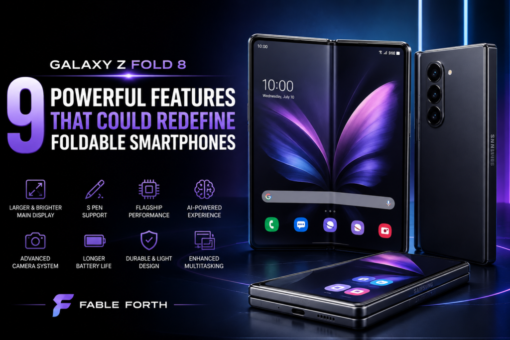 Fold 8 Samsung Galaxy Z Fold 8 foldable smartphone