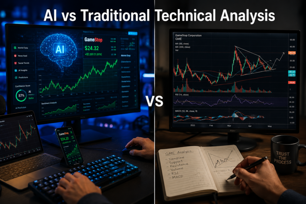 gme ai vs Traditional Technical Analysis: Which Predicts GameStop Swings Better? gme ai