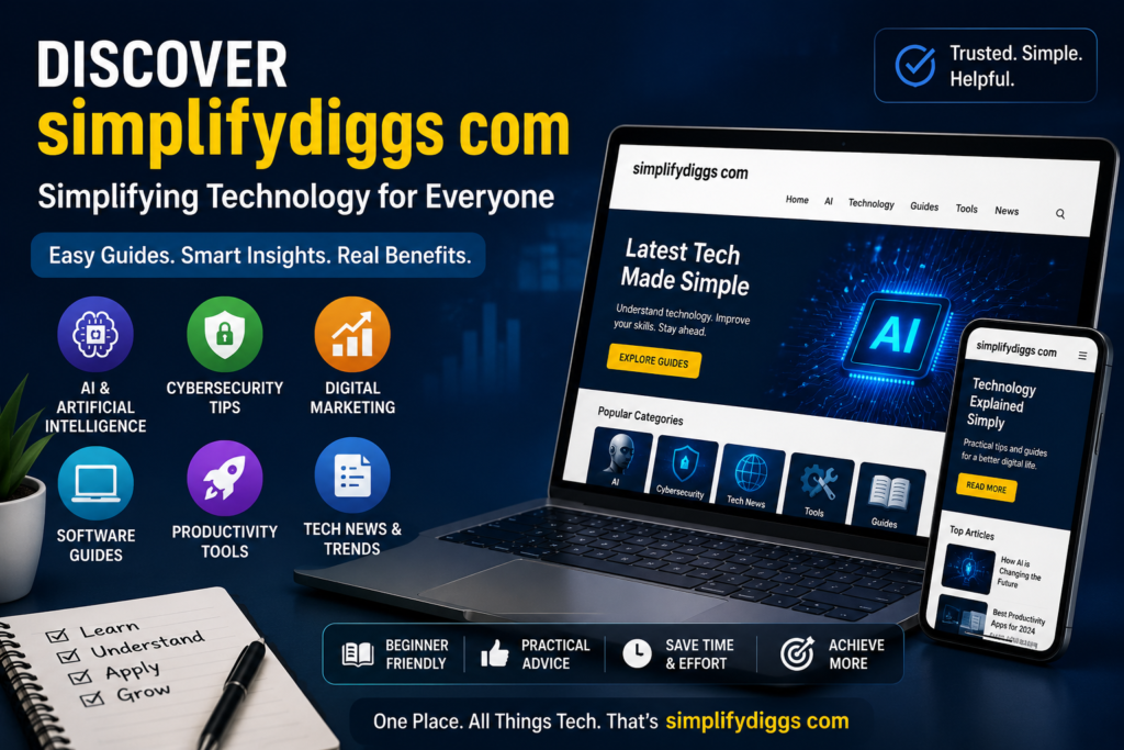 7 Powerful Ways simplifydiggs com Can Help You Simplify Technology and Digital Life simplifydiggs com