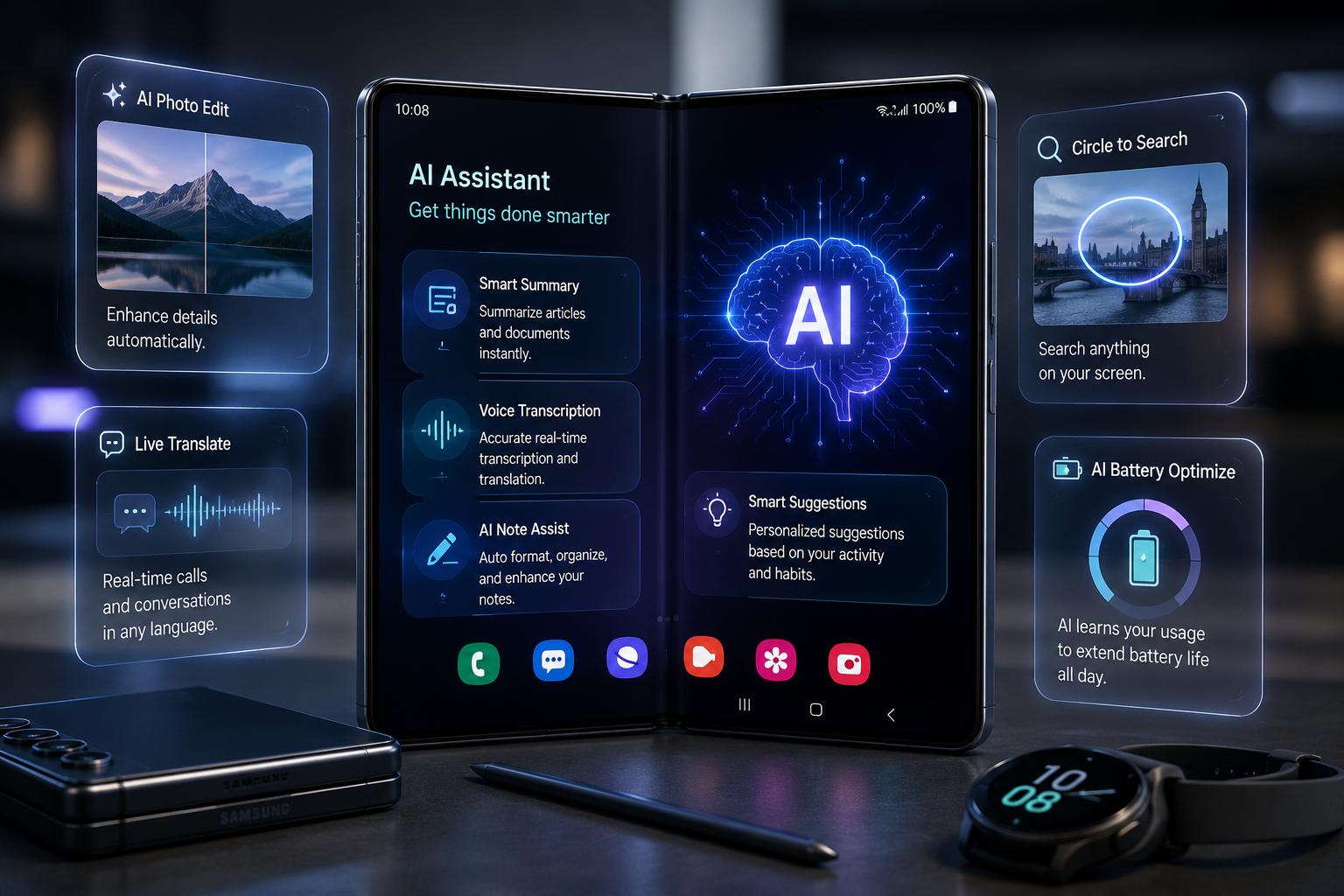 Fold 8 Samsung Galaxy Z Fold 8 foldable smartphone