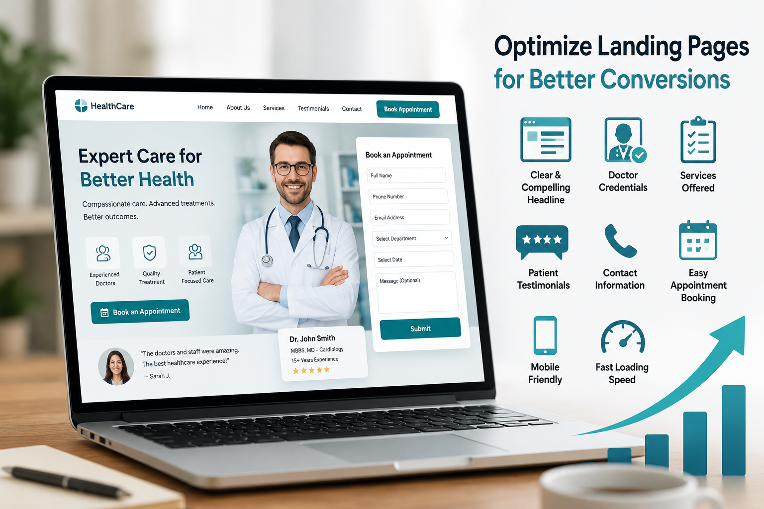 google ads for doctors seo outline