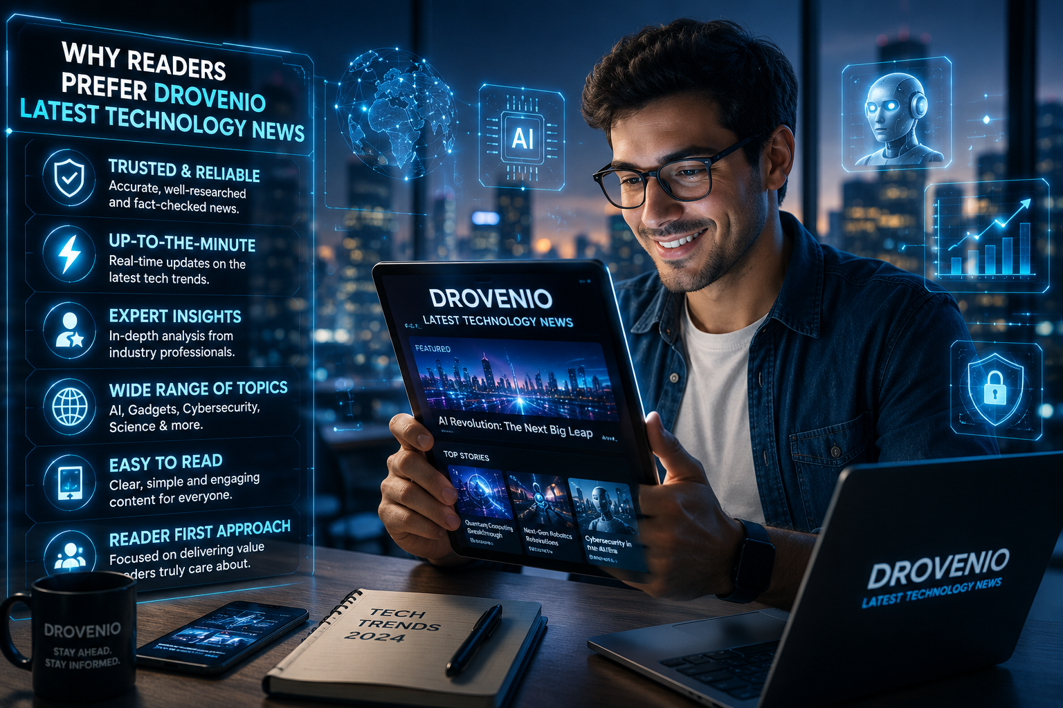 drovenio latest technology news