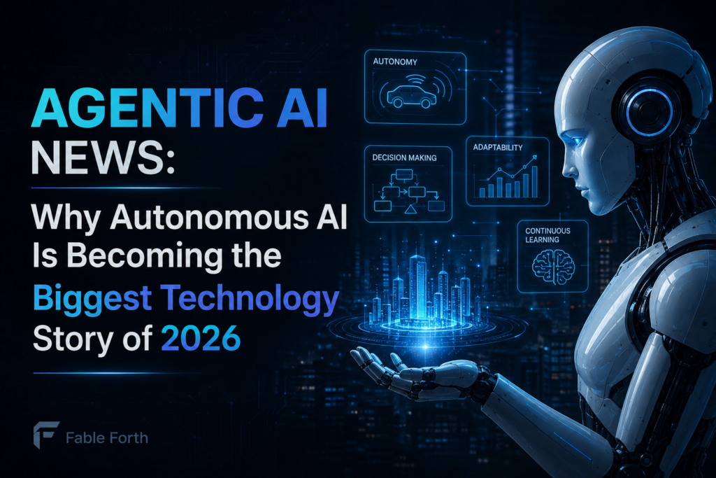 Agentic AI News: Why Autonomous AI Is Becoming the Biggest Technology Story of 2026 agentic ai news