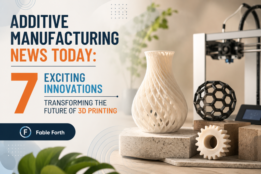additive manufacturing news today